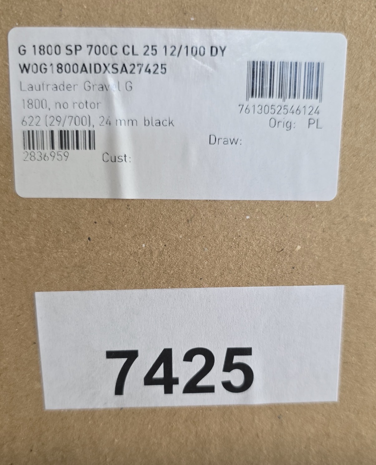DT Swiss G1800 SPLINE Disc Brake Front Wheel - 700c - Image 2